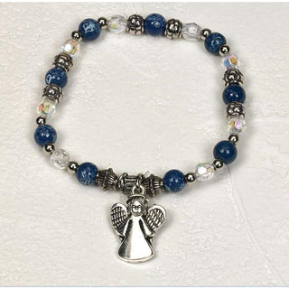 4-pack - Guardian Angel Pendant - Italian Charm Bracelet