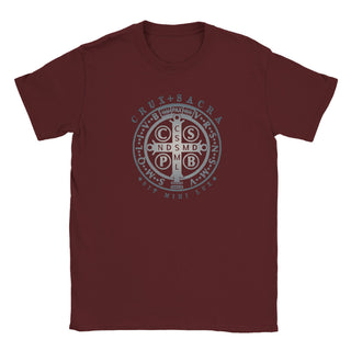 St. Benedict Medal Reverse Silver T-Shirt - view 7