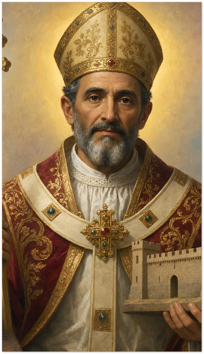 St. Leo IV Holy Cards