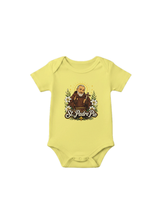 St. Padre Pio Baby Onesie - view 4