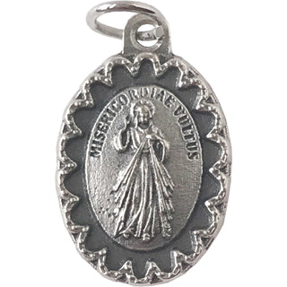 Bulk Scalloped Framed Divine Mercy Medals