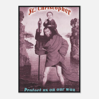 St. Christopher Prayer Framed Print - view 14