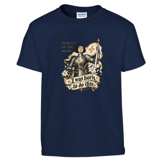 St. Joan of Arc 'Born to Do This' Kids T-Shirt - view 10