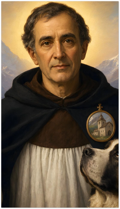 St. Bernard of Menthon Holy Cards