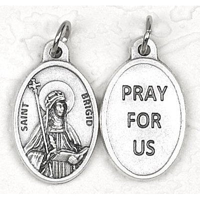 25-Pack - Oxidized Pendant-Saint Brigid