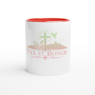 Pax et Bonum Dove Color Mug - view 2