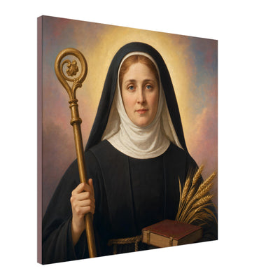 St. Walburga - Devotional Canvas