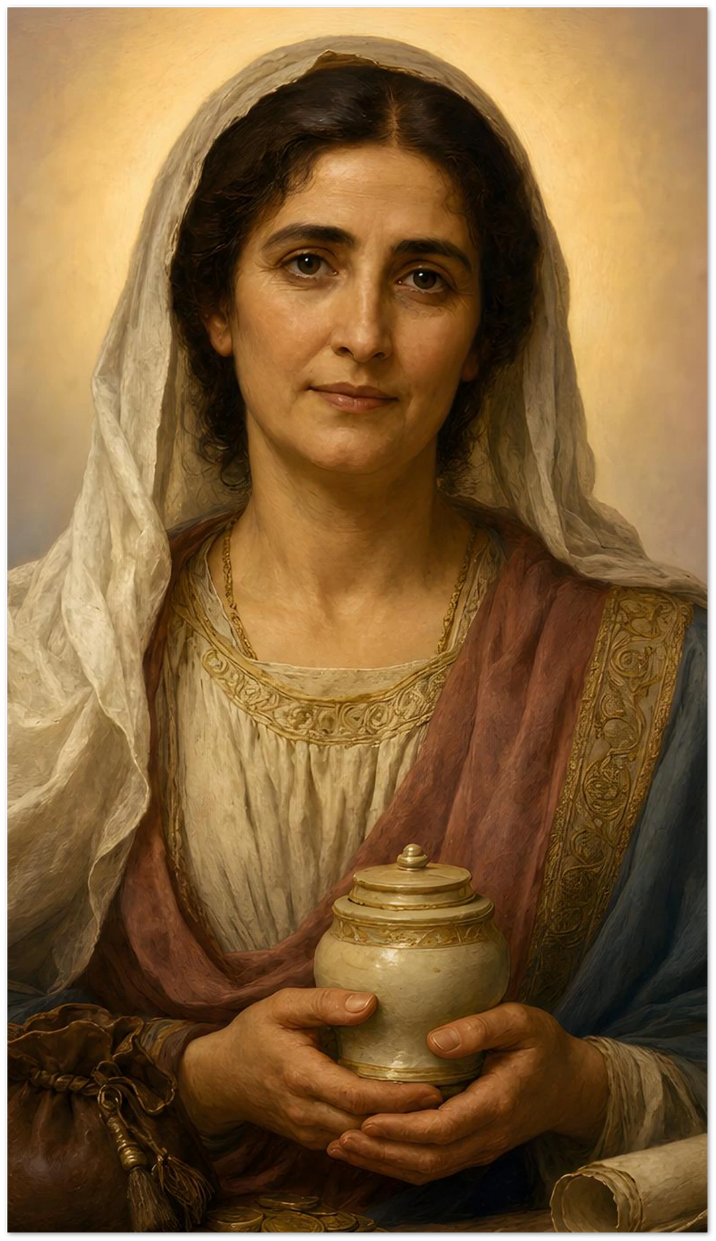 St. Fabiola Holy Card — Catholic Prayer Card | Sancta Lumina ...