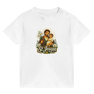 St. Joseph and Child Jesus Baby T-Shirt - view 4