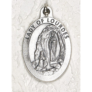 Bulk Our Lady of Lourdes Double Sided Medals