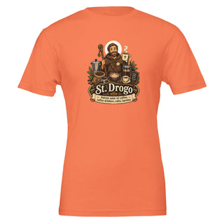 St. Drogo Patron Saint of Coffee T-Shirt - view 3