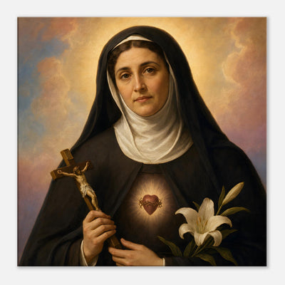 St. Clare of Montefalco - Devotional Canvas