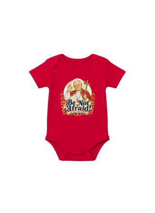 St. John Paul II 'Be Not Afraid' Baby Onesie - view 3