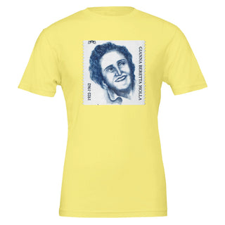 St. Gianna Beretta Molla Stamp T-Shirt