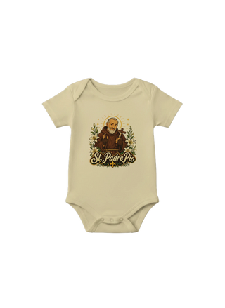 St. Padre Pio Baby Onesie - view 8