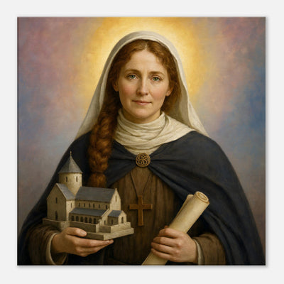 St. Fanchea - Devotional Canvas