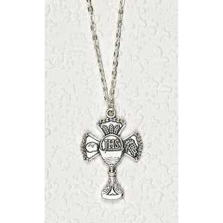 First Communion Cross On Chain - Pack of 6