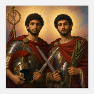 St. Sergius and St. Bacchus - Devotional Canvas