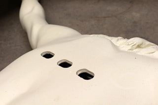 Back of the 68-inch fiber-resin cross
