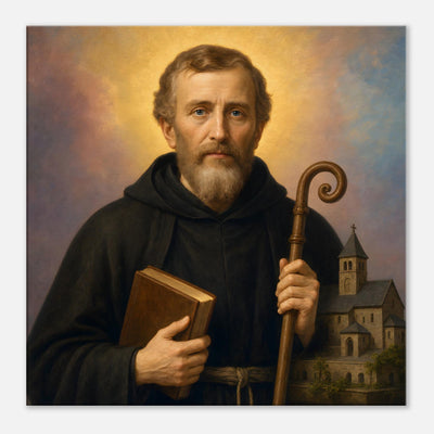 St. Wigbert - Devotional Canvas