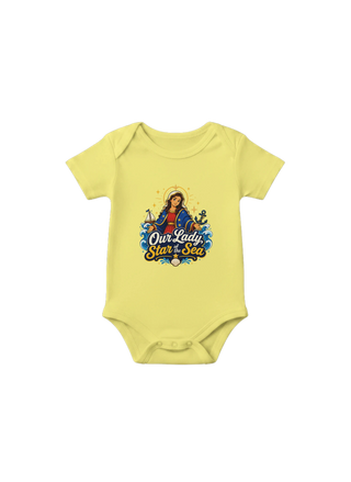 Our Lady Star of the Sea Baby Onesie - view 4