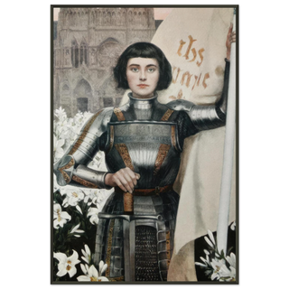 St. Joan of Arc by Albert Lynch Metal Framed Poster - view 6