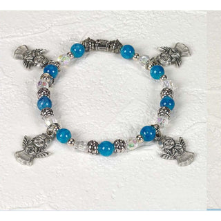 4-pack - Multi Angel - Italian Charm Bracelet