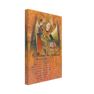 St. Michael the Archangel Prayer Canvas Print - view 4