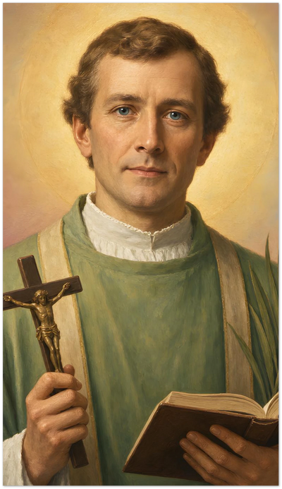 St. Walhere Holy Cards