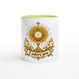 'I Adore You' Eucharist Color Mug - view 6
