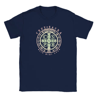 St. Benedict Medal Gradient T-Shirt - view 14