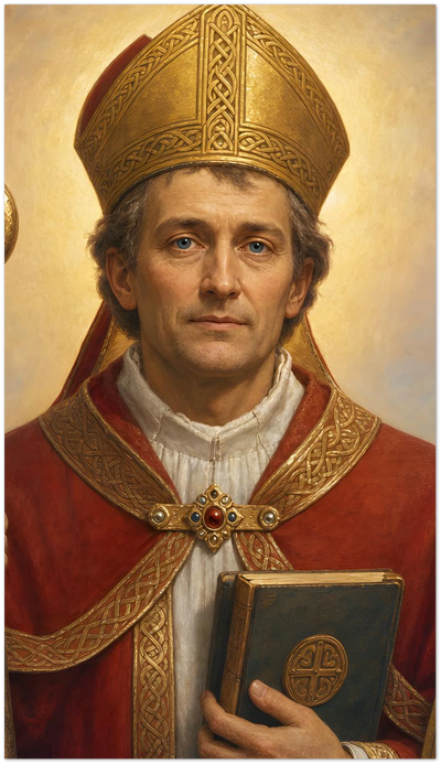 St. William of Saint-Brieuc Holy Cards