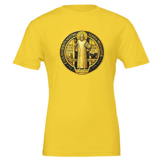 St. Benedict Gold Medal Portrait T-Shirt - view 4