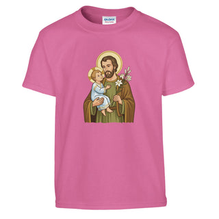 St. Joseph and Child Kids T-Shirt - view 8