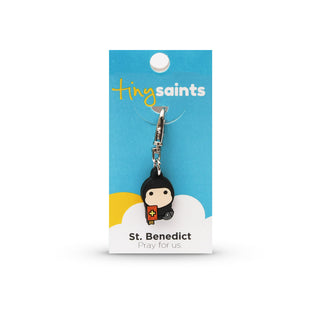 St. Benedict Tiny Saint Charm
