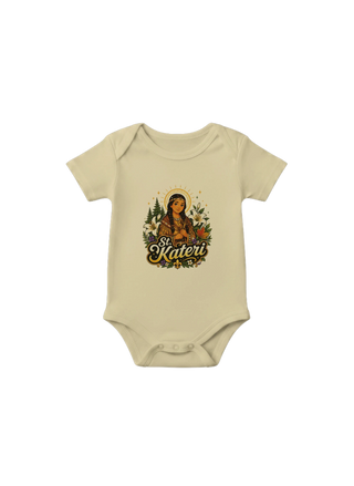 St. Kateri Tekakwitha Baby Onesie - view 8