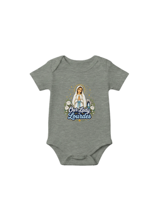 Our Lady of Lourdes Baby Onesie - view 2