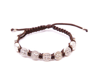 St. Benedict Bracelet - Brown