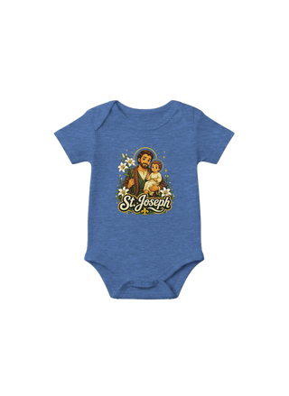 St. Joseph and Baby Jesus Baby Onesie - view 7