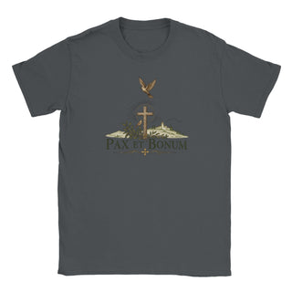 St. Francis of Assisi Pax et Bonum Radiant Cross T-Shirt - view 4