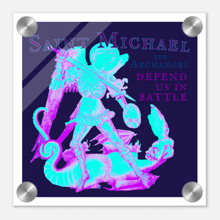 St. Michael the Archangel Acrylic Wall Plaque - view 4