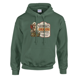 George's Dragon Removal Service Hoodie - view 7