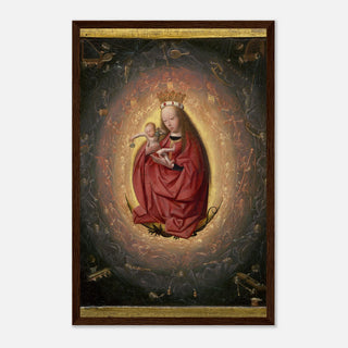 Madonna and Child on the Crescent Moon Framed Print - view 20