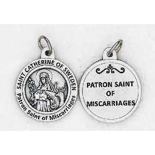 Bulk Healing Saint - St. Catherine of Sweden Medals