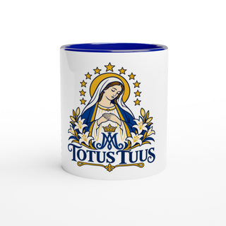 Totus Tuus Blessed Virgin Mary Color Mug - view 5