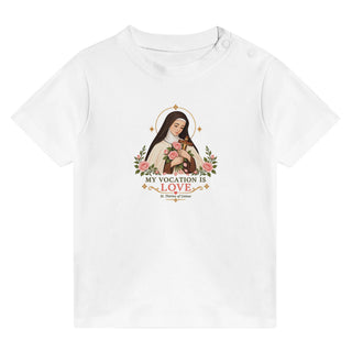 St. Thérèse 'My Vocation Is Love' Baby T-Shirt - view 4