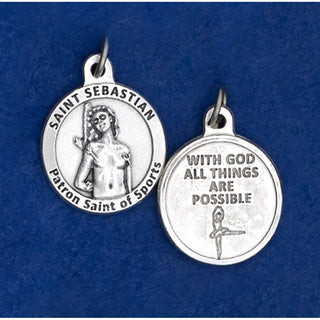 Bulk Saint Sebastian Round Sports Medals - Ballet