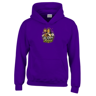 St. Clare of Assisi Kids Hoodie - view 4