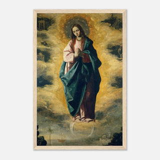 Immaculate Conception by Zurbarán Framed Print