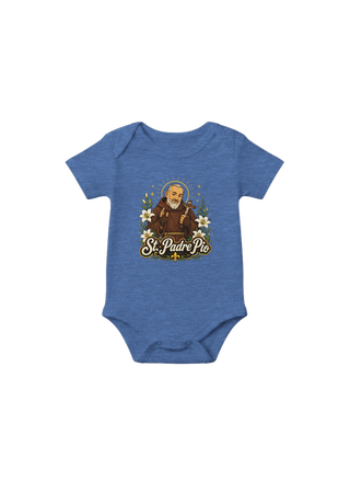St. Padre Pio Baby Onesie - view 7